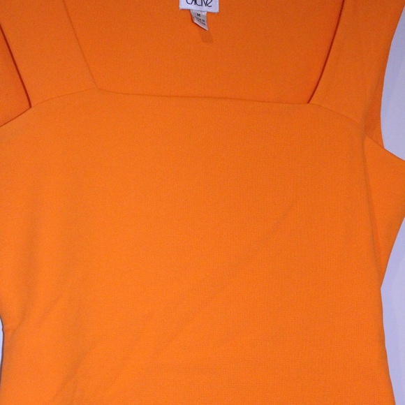 Cache Blouse Orange Size M - Picture 3 of 3